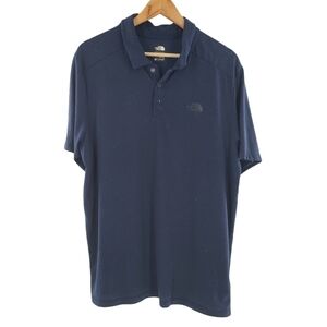 The North Face Polo Shirt‎ Mens Sz XL Blue Flash Dry Short Sleeve Outdoors Adult